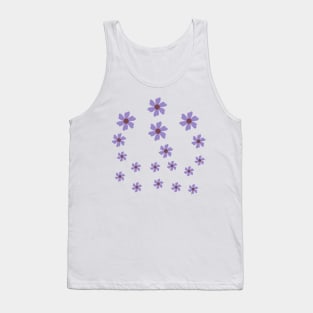 Lavender Mini flower Tank Top